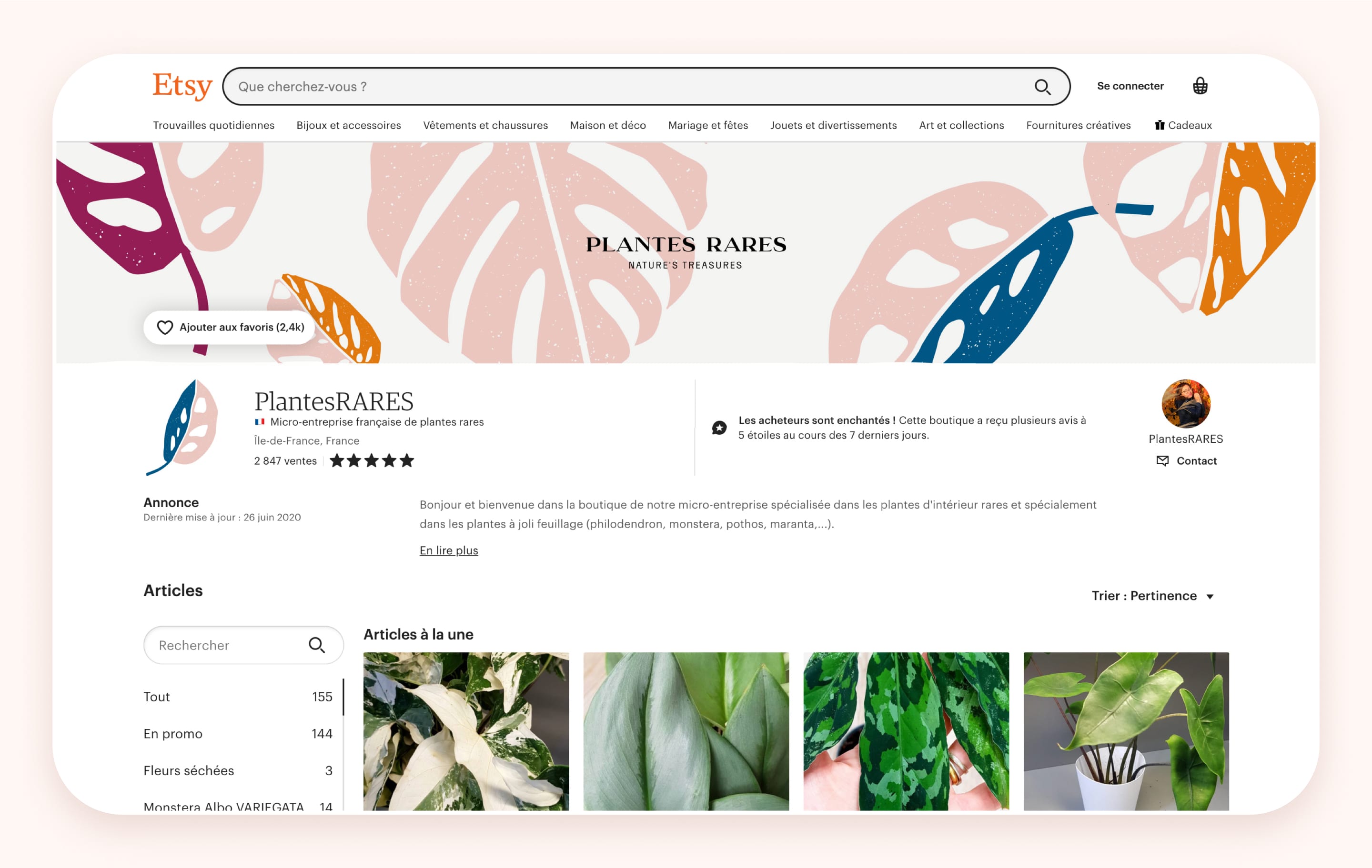 Plantes Rares
